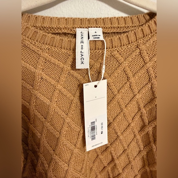Janie and Jack Cable Knit Sweater - Picture 3 of 3